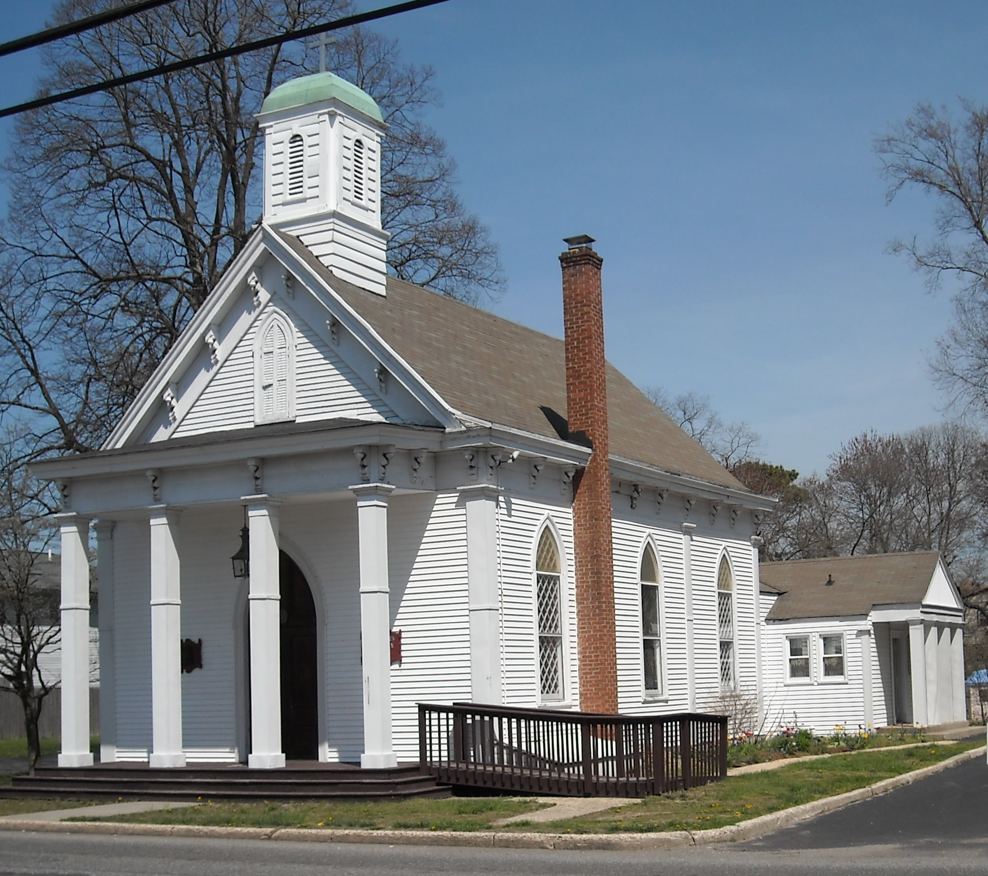 white church